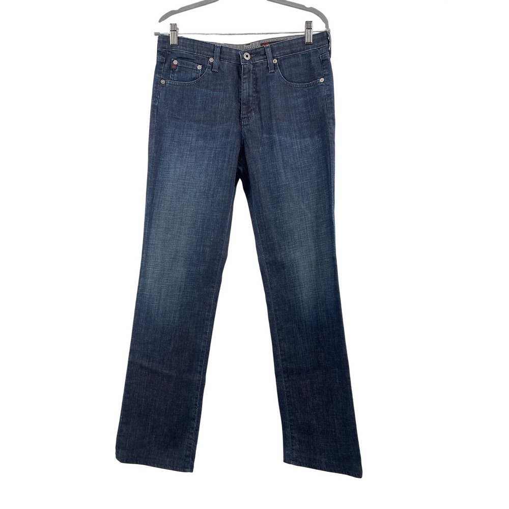 AG Adriano Goldschmied The Catwalk Jeans Womens 32R Dark Wash Straight USA